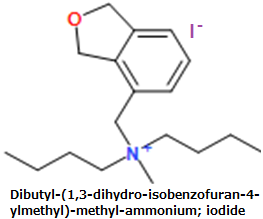 CAS#Dibutyl-(1,3-dihydro-isobenzofuran-4-ylmethyl)-methyl-ammonium; iodide